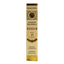 Laden Sie das Bild in den Galerie-Viewer, Verpackung des Condimento Balsamico Riserva, 15 Travasi