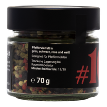 Laden Sie das Bild in den Galerie-Viewer, Pfefferkörner bunt #10 – Gewürzmischung für die Pfeffermühle