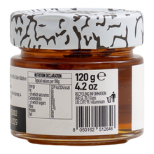 Laden Sie das Bild in den Galerie-Viewer, Rückseite des White Truffle Honey von Be Truffle mit Nährwerten