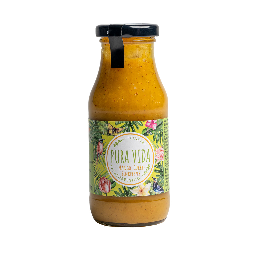 Fertigdressing Mango, Curry, Pink Pepper