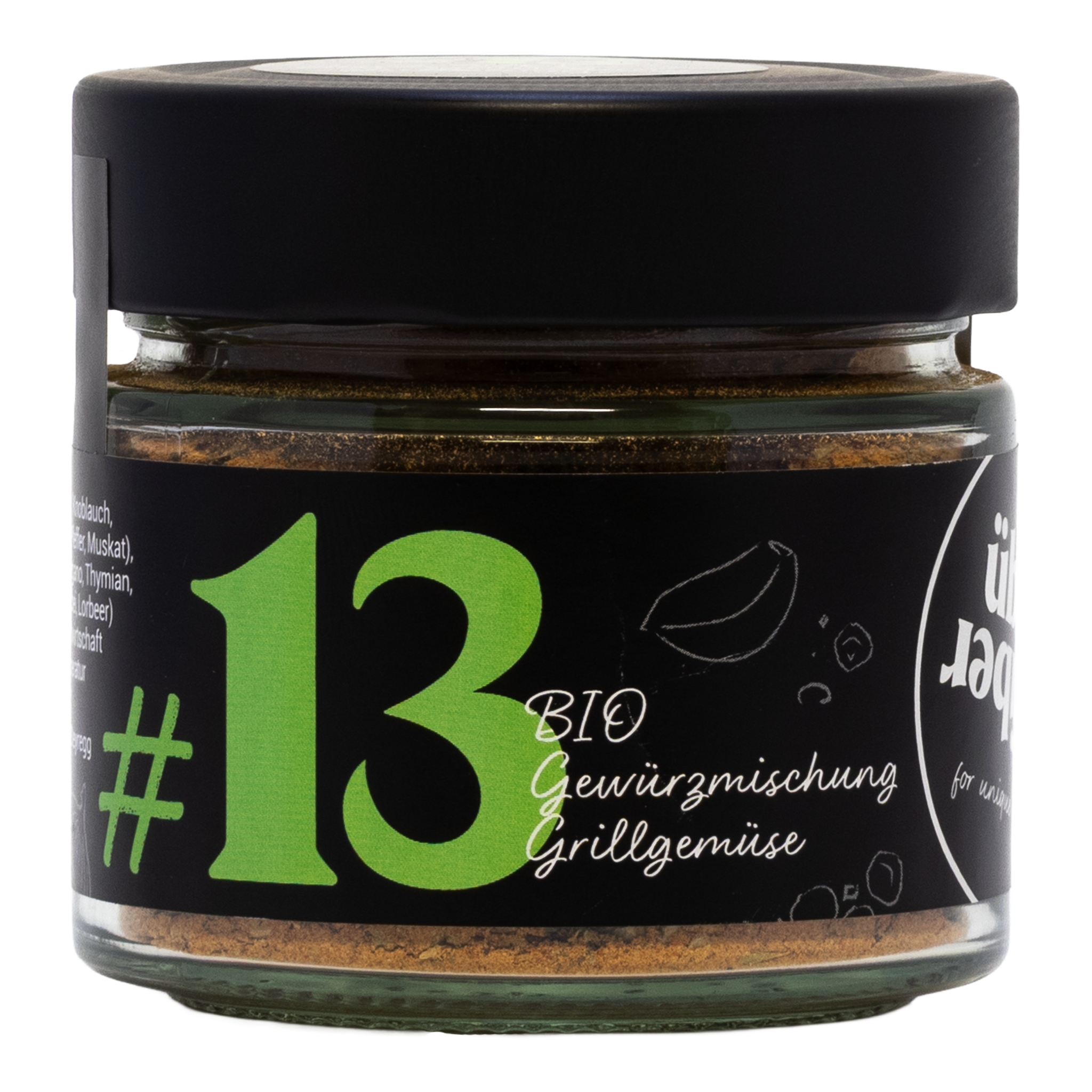 BIO Grillgemüse #13 – Gewürzmischung für Gemüse – dalavie