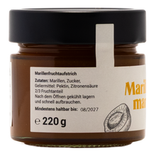 Laden Sie das Bild in den Galerie-Viewer, Wachauer Marillenmarmelade – Fruchtig &amp; hausgemacht, 220 g
