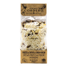 Laden Sie das Bild in den Galerie-Viewer, Risotto mit schwarzem Trüffel &amp; Steinpilzen – Italienische Spezialität, 300 g

