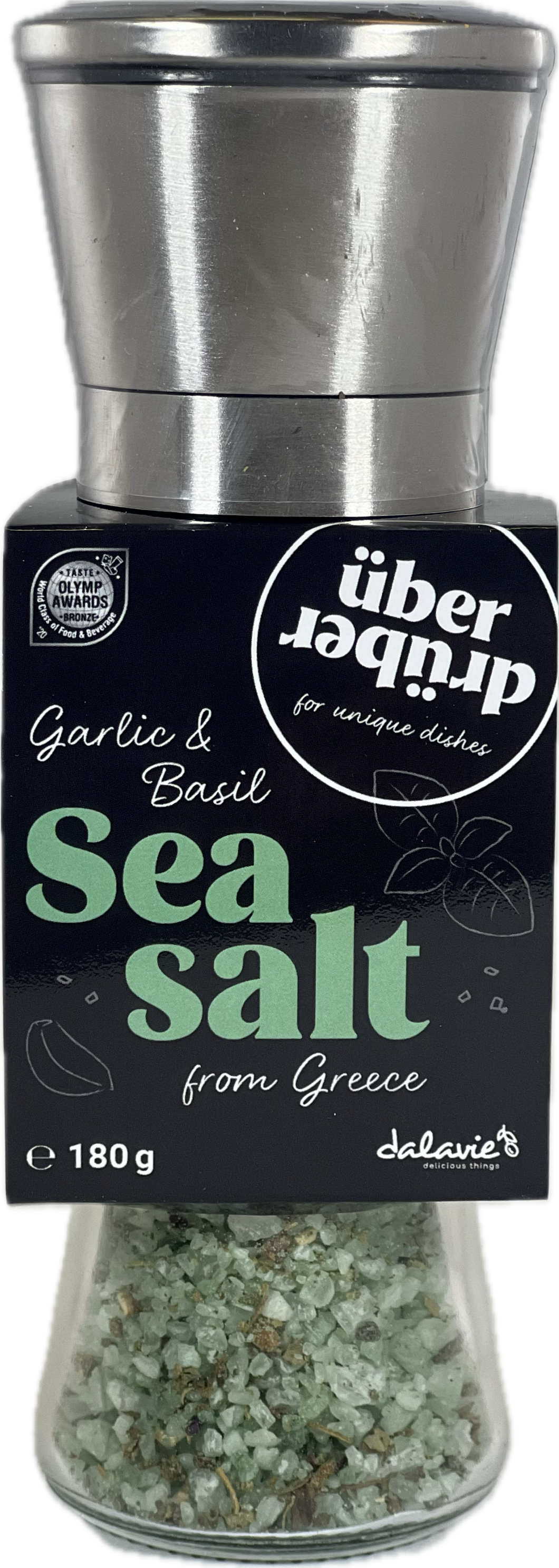 Überdrüber Sea salt with garlic & basil
