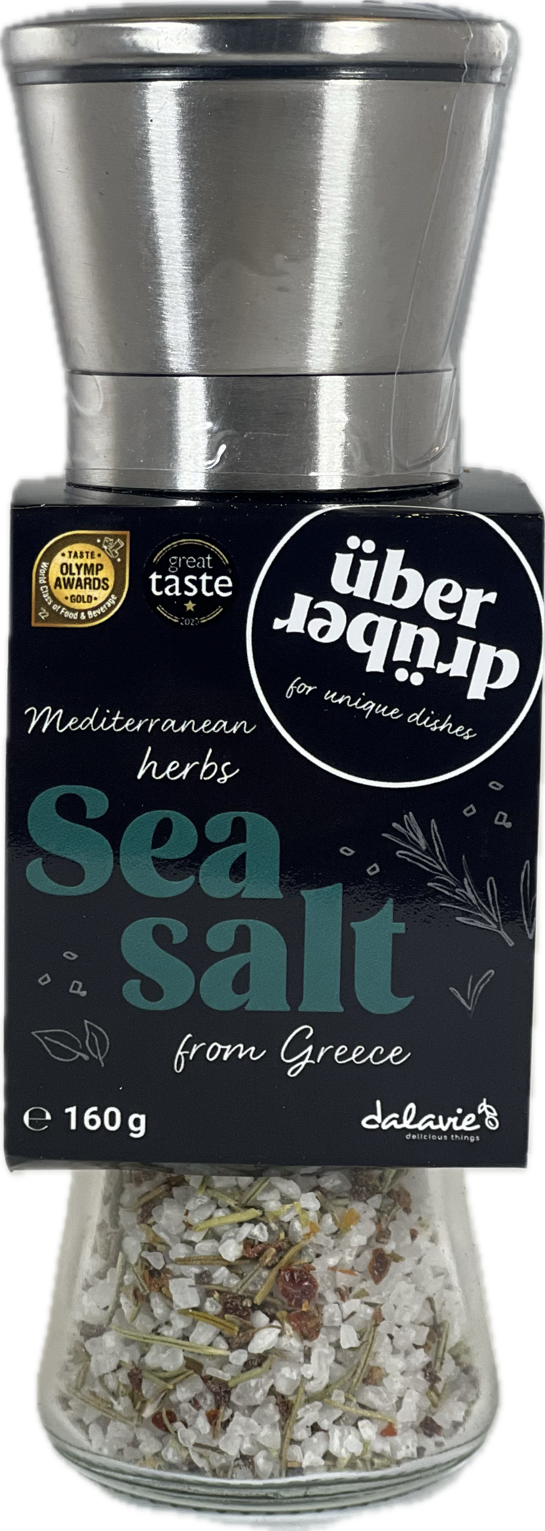 Überdrüber Sea salt with mediterannean herbs